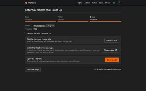 Done no site, Desktop, dark