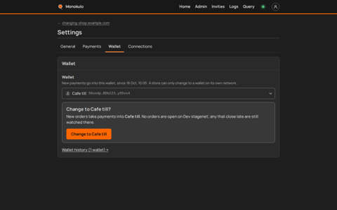 Change ask, Desktop, dark
