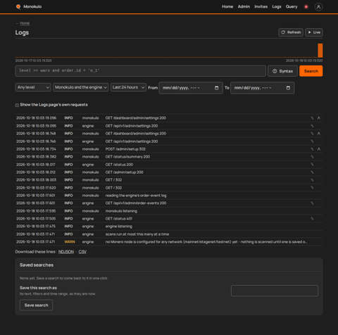 Search, Desktop, dark