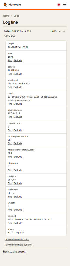 Line page no js, Phone portrait, light