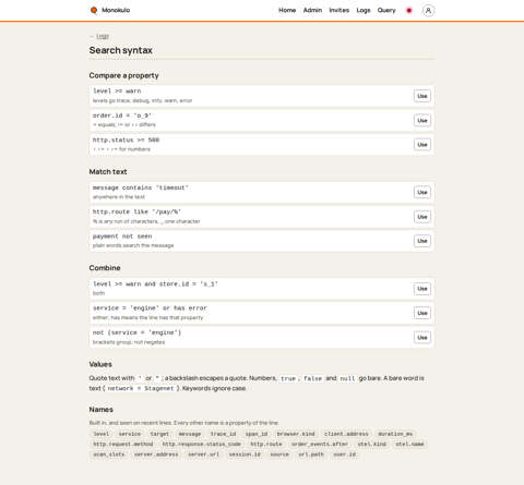 Syntax page, Desktop, light