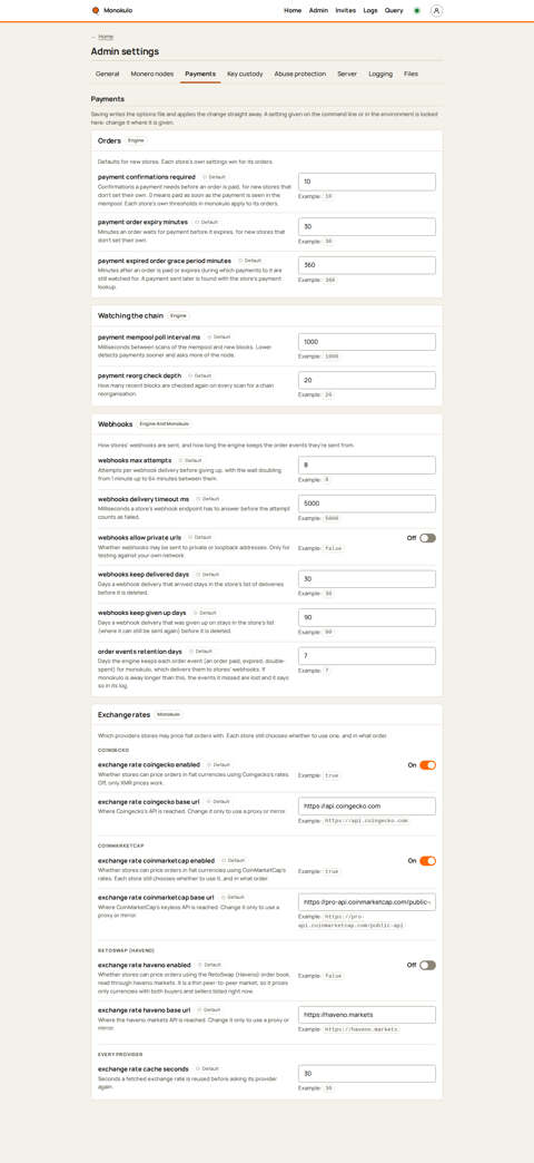 Payments, Desktop, light